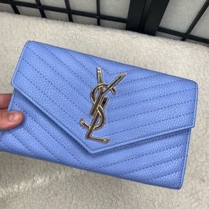 Authentic Yves Saint Laurent Wallet Chain Purse